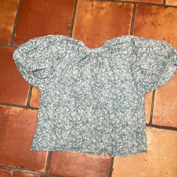 Puff sleeve HOUSE OF HARLOW TOP - Picture 4 of 4